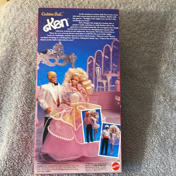NRFB Costume Ball Ken ~ Vintage 1990 🎭 - Picture 5 of 12